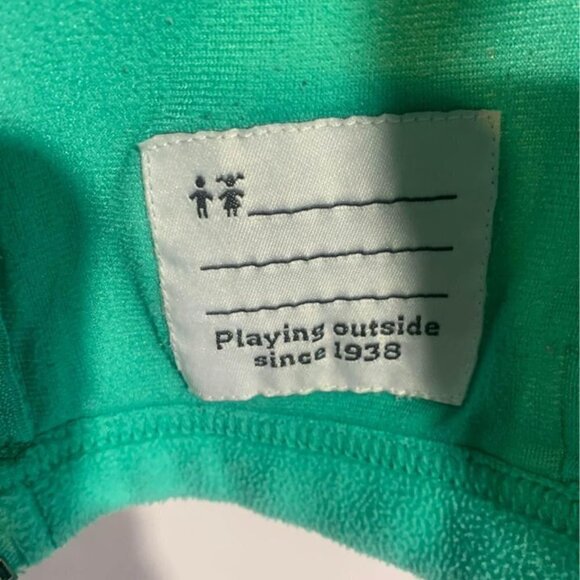 Columbia Girls Fleece Jacket. Full Zip. Size Medium (10/12). Turquoise. - Picture 7 of 9